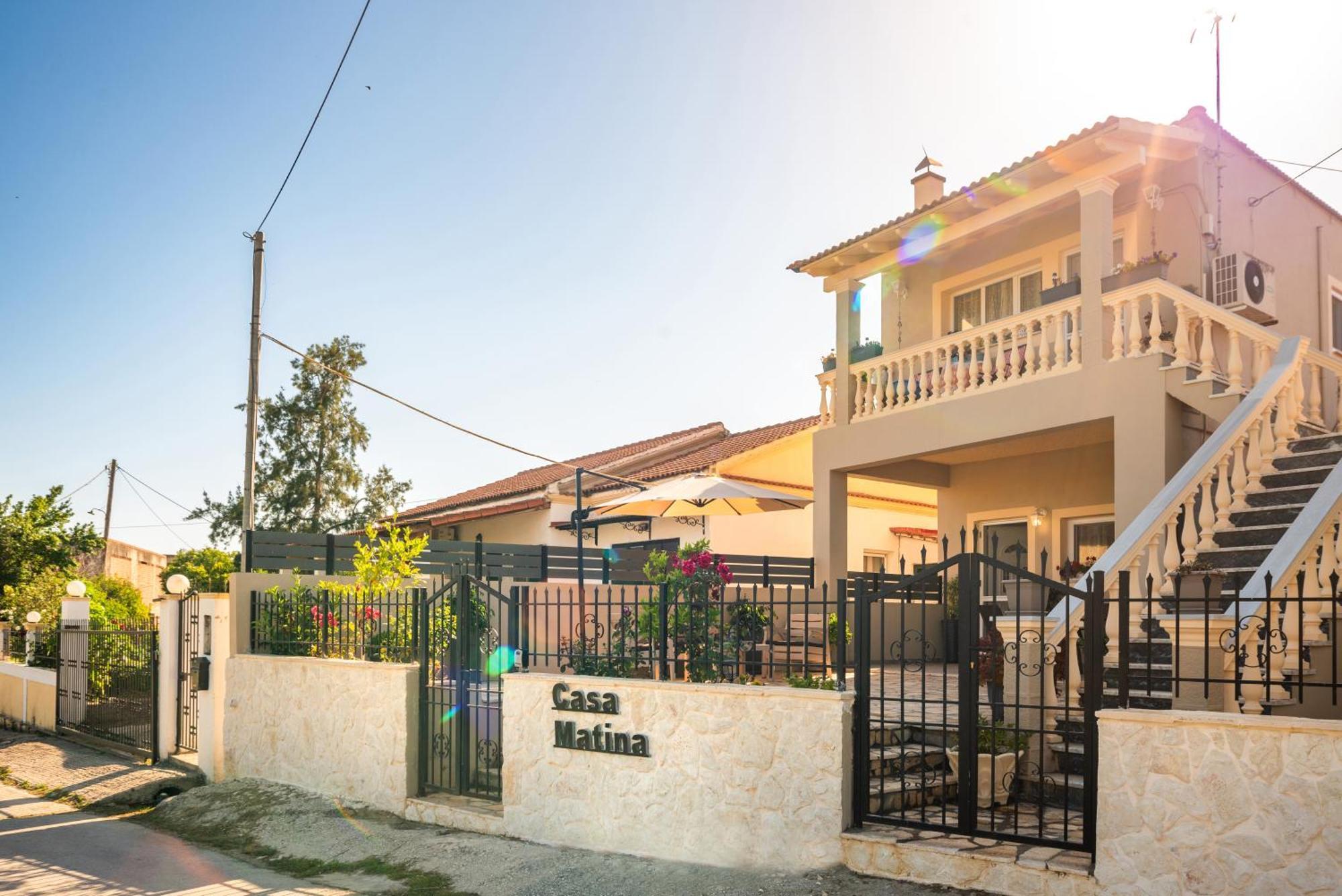 Casa Matina Lägenhet Lefkimmi  Exteriör bild